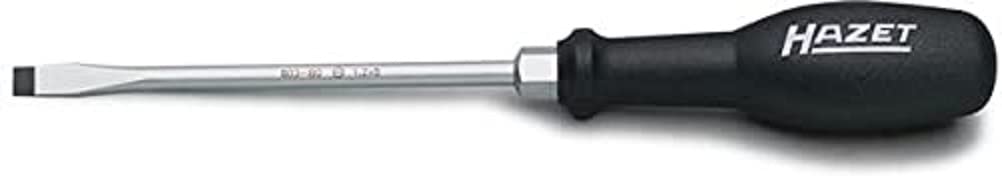 HAZET 803-35 Slot Profile Trinamic Screwdriver with Burnished Tips - Chrome-Plated