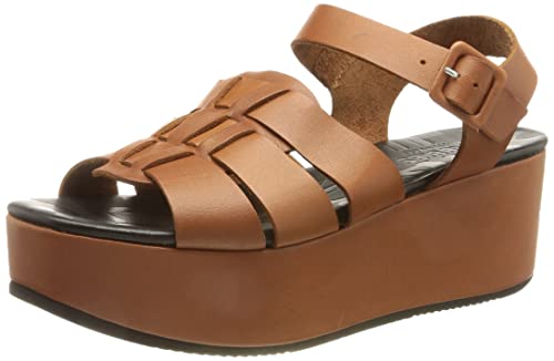 Shabbies Amsterdam Damen SHS1109 Sandale, Cognac, 42 EU Cover