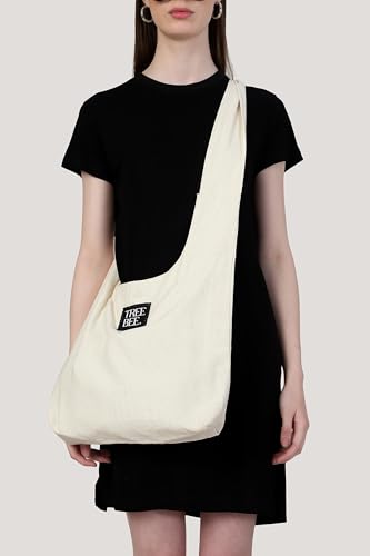 Tsuno Bag Unisex | Retro Large Size 100% Organic Cotton with Adjustable Shoulder Strap | Canvas Crossbody Handbag2