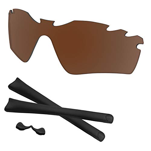 Image of Radar Path Lenses & Rubber Kits Replacement for Oakley Sunglass Polarized