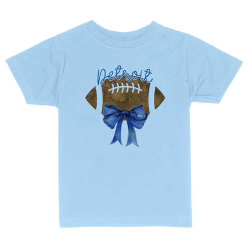 Girly Detroit Toddler Kids T-Shirt