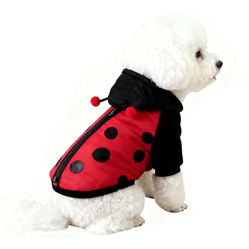 15 Best Lady Is a Tramp Dog Costume Ideas for Your Stylish Pooch 15 FLAdorepet Halloween Dog Ladybug Costume Outfits Funny Winter Warm Small
