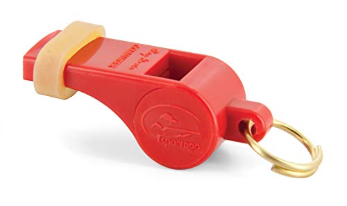 Sportdog Brand Roy's Commander Whistle - The Cold Weather Whistle With Rubber Grip - Hunting Dog Training - Red #TOP1
