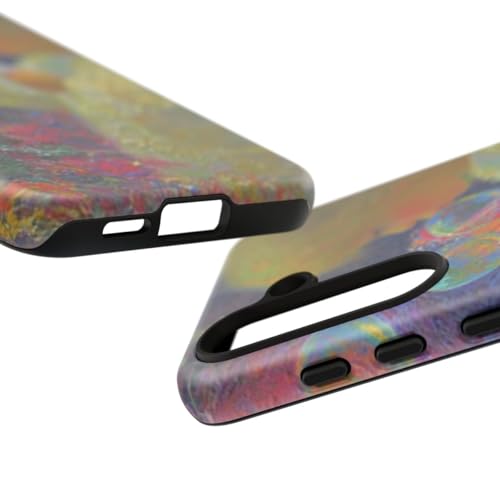 Coque Samsung S24 ange fleurs rigide idée cadeau originale - 3