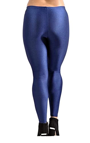 Image of Cron New Trend Shiny Churidar Leggings for Women and Girls (Pack of 1) CRN-20