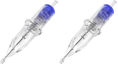 Image of Dragonhawk Extreme Tattoo Needles - 20PCS Disposable Round Liner Cartridges 1203RL Professional Needles for Lining Work Fits Most Tattoo Machines (Pack of 2)
