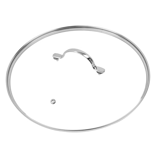 12.5 Tempered Glass Pan Lid with Steam Vent