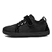 Black Children S Athletic Shoes with Comfortable Knit and Supportive Insole for Running Breathable and Easy to Move in