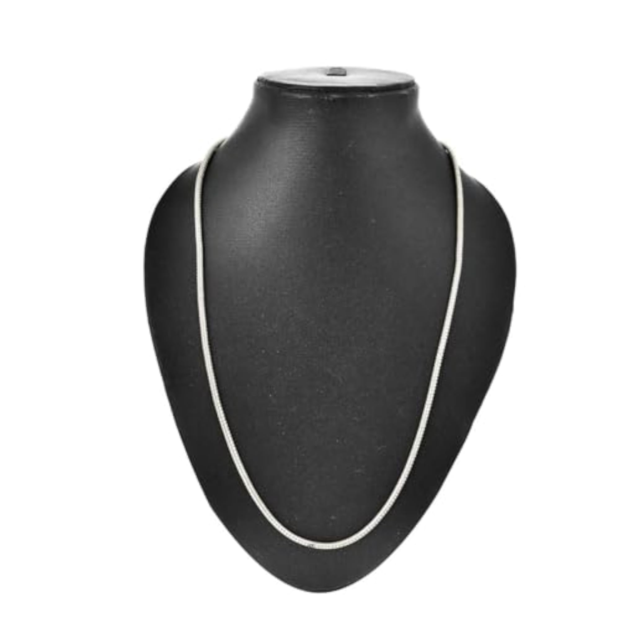 Girls' Silver Plated Fancy Chain Necklace, Adjustable