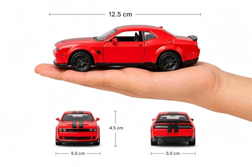 Image of Diecast Metal Car Toy for Kids 1:36 Scale Model | Pull Back Action with Light & Sound | Openable Doors | Alloy Model Car for Kids | Collectible Toy Car Gift for Boys & Adults
