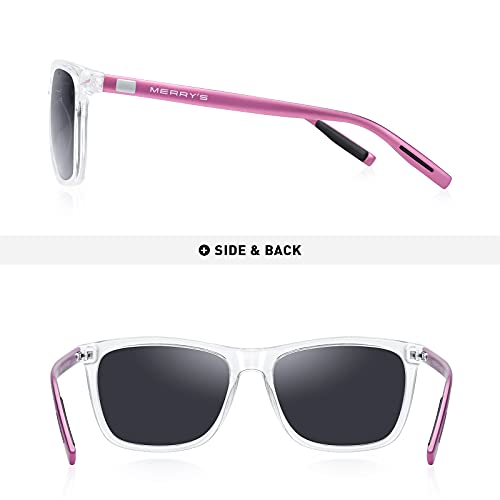 MERRY'S Polarized Sunglasses for Women Aluminum Men's Sunglasses Driving Rectangular Sun Glasses for Men/Women4