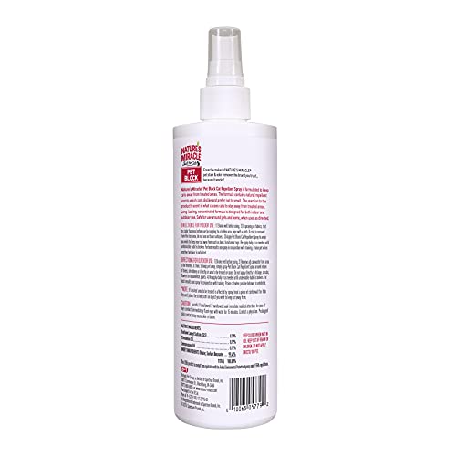Nature's Miracle Pet Block Repellent Spray Just for Cats, 8-Ounce - Image 3