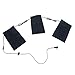 Produktbild C-FUNN Schwarz 3In1 5V Elektro-USB-Heizpads Wasserdicht Carbonfaser-Heizungsjacken Kleidung Winterwärmer