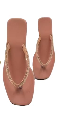 Women Stylish Flats Fashion Sandal For Party & Wedding/Casual Flat Sandals For Women's & Girls_TA11_Peach_05-image-37