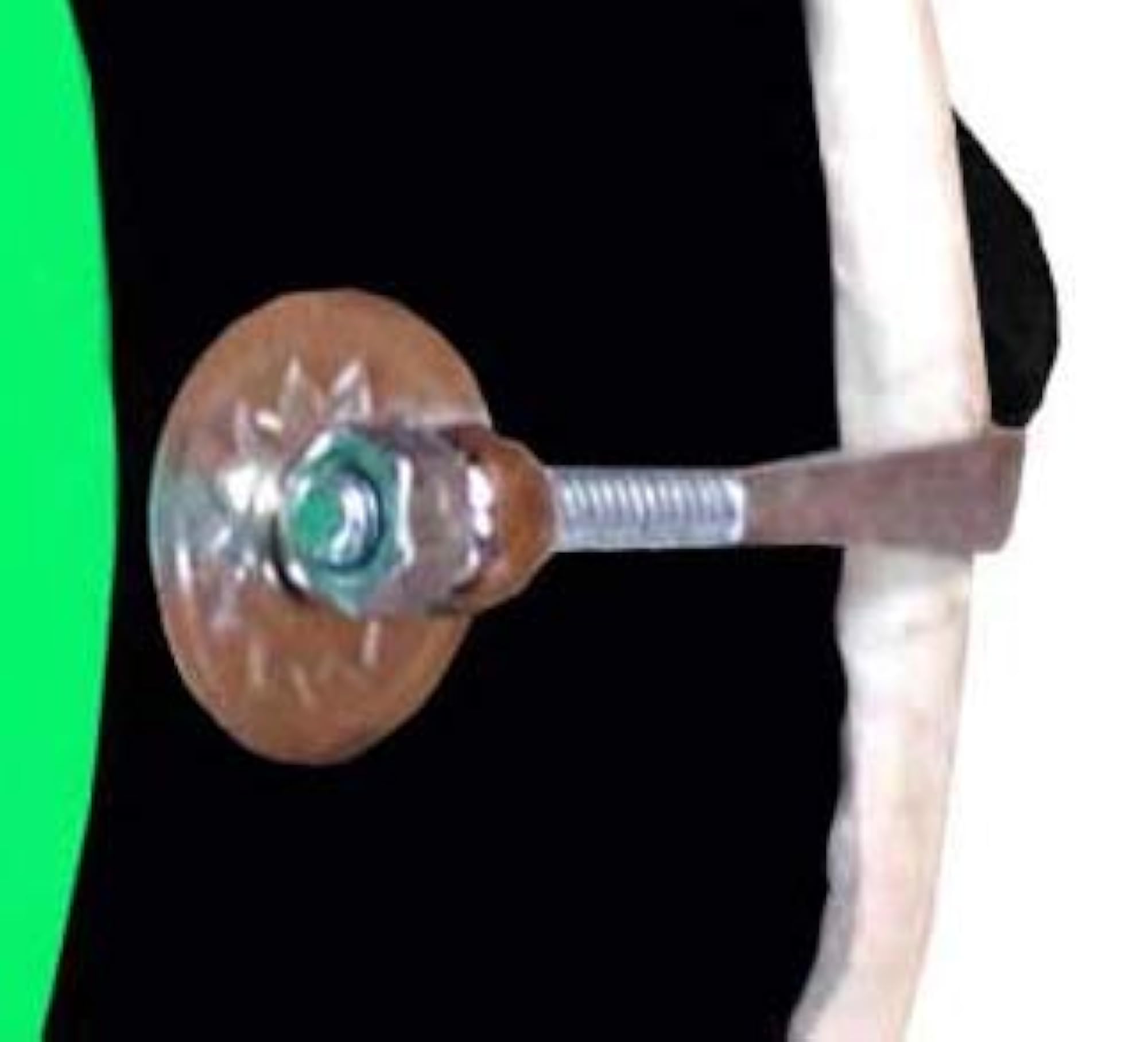 Wooden Baby Dholak with Nut & Bold, Traditional Design