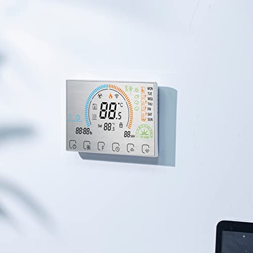 Thermostat intelligent LANRU avec écran tactile LCD programmable