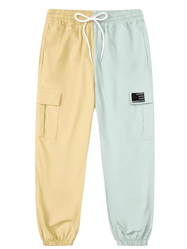 Image of SANGTREE Girls & Womens Drawstring Cargo Jogger Pants,3 Years - Women 3XL