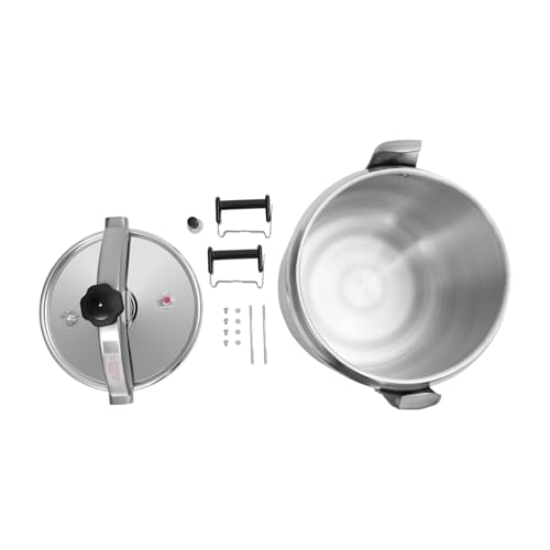 Image of 32qt /30L Pressure Cooker, Large Aluminium Pressure Cookers with Lid, Commercial Pressure Pot for Open-Flame Gas Stove