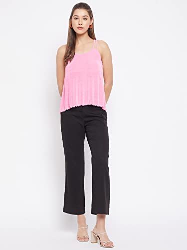 Image of LE BOURGEOIS Women Solid Relaxed Fit Cami Top