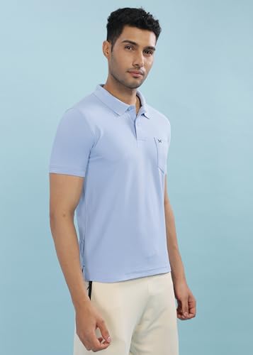 Image of Force NXT Polo Neck T-Shirt for Men Pack of 1 | Regular Fit T-Shirt for Men | Premium Super Combed Rich Cotton Polo Shirt | Men's Ultra Soft Half Sleeve T-Shirt