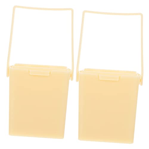 ARTIBETTER Paint Brush Washer 2-Pack Compact Water Buckets for Quick Brush Cleaning