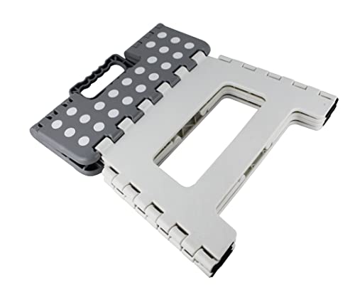 Sgabello pieghevole multiuso con manico fino a 120...