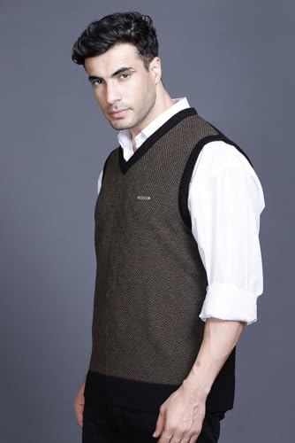 Image of GODFREY Half Sweater for Man Winter Pullover - Sleeveless Men Sweaters