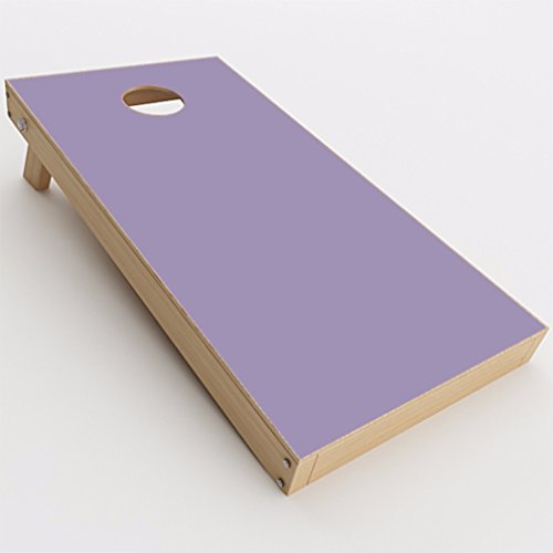 itsaskin1 Skin Decal Vinyl Wrap for Cornhole Game Board Bag Toss (2xpcs.) / Solid Lavendar