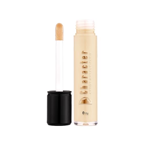 Character Block Out Concealer Cream- 24H Waterproof Full Coverage | Matte Finish, Lightweight & Blendable Formula | Covers Dark Circles, Spots, Blemishes | For All Skin Types
