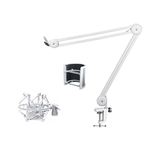 調整可能なマイクサスペンションブームシザーアームスタンド金属マイクスタンド統合スプリングボイスオーバーアーティスト音声認識