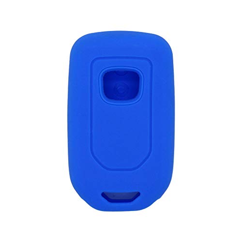 BROVACS Silicone Cover Protector Case Holder Skin Jacket Compatible with HONDA 3 Button Smart Remote Key Fob CV4209 Deep Blue - Image 2