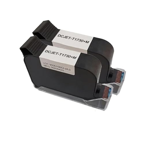 Imprimante jet d'encre portable en ligne de 12.7mm avec pack de 3 cartouches séchage rapide