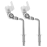 DIYEAH Cerniera Poggiatesta Regolabile in Lega Filettata 2 Pezzi con Staffa di Fissaggio per Divani e Letti Meccanismo di Regolazione Altezza per Mobili Casa Accessorio per Poltrone