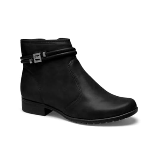 Bota Feminina Casual Moda Cano Curto Dakota - Preto