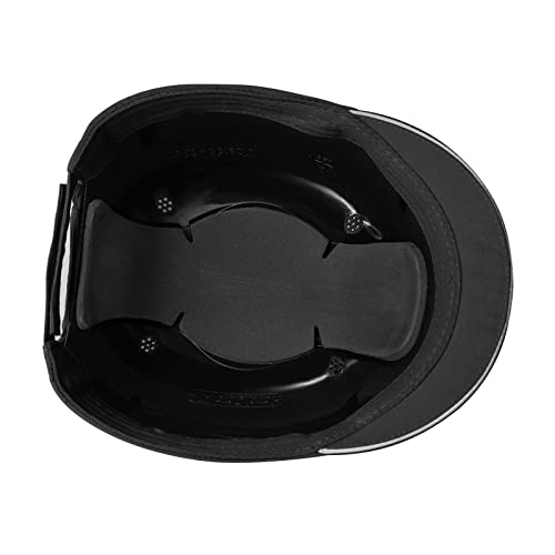 Safety Baseball Bump Cap Lightweight Safety Hard Hat Head Protection Cap Breathable Hat Head Protection Cap(M18109H Black Micro Brim) #TOP5