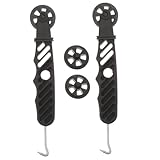 LOORGVEL 2 Stück Teiliges Fenster Fliegengitter Rollwerkzeug mit Ergonomischem Griff Langlebiger Fliegengitter Einroller und Haken Werkzeug zur Einfachen Montage und Reparatur von Fenster