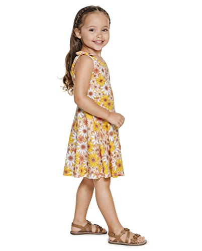 Image of The Children's Place Baby-Girls and Toddler Tiered Dress, Short Sleeve