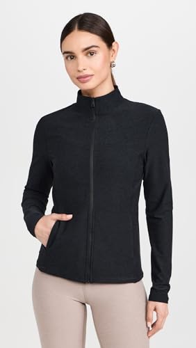 Beyond Yoga Women's Spacedye On The Go Mock Neck Jacket2