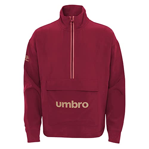 Veste Umbro fille rhabarbe rose XS pullover short-track chaud