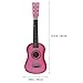 Toddmomy 23.11 Inch Pink Acoustic Guitar for Girls Kids 5-7 Toddler Beginner 6 String Musical Instrument for Children