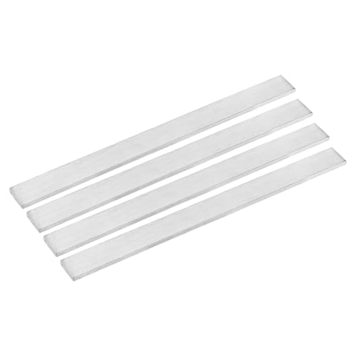 Barres plates en acier inoxydable 316L uxcell pour modélisme et loisirs