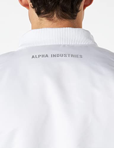 Alpha Industries Herren MA-1 D-Tec Sleeve Embroidery Slim Bomber Jacket – Ansicht 5