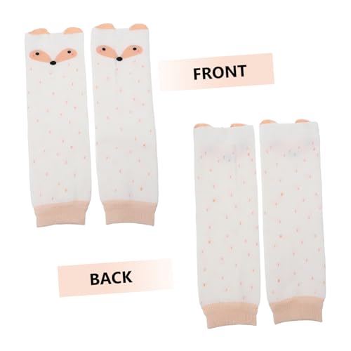 SAFIGLE Cartoon Fox Knee Pads Thickened Leg Warmers for Non Slip Soft Breathable Winter Protector4