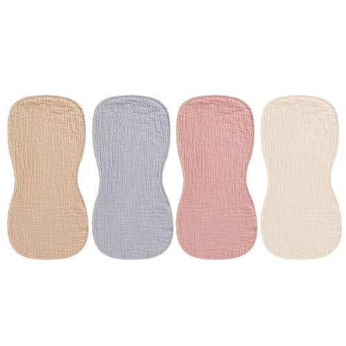 Bavoirs pour bébés coton Yardwe parfaits lors des repas et sorties pour stopper les bavouilles
