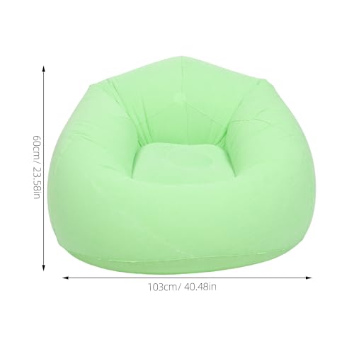 Sillones puff inflables y sofás perezosos para adultos en jardín 4