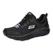 Skechers D'lux Walker Infinite Motion, Scarpe Da Ginnastica Donna, Nero, 39 EU