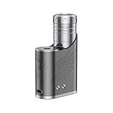 VapeFly Brunhilde SBS Box Mod Akkuträger e-Zigarette, 100 W, Farbe Gunmetal, ohne liquid und somit ohne Nikotin