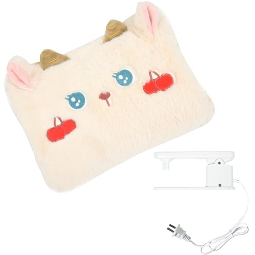 WITERY Electric Hot Water Bag with Cover- Rechargeable Heating Pad Hot Water Bottle for Pain Relief Cramps & Sore Muscles Hot Compress Bag Hand Warmer for Outdoor/Indoor (Filled with Water)