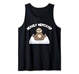 Photo Gallery heavily meditated shirt as a funny yoga sloth canotta Photo Gallery heavily meditated shirt as a funny yoga sloth canotta