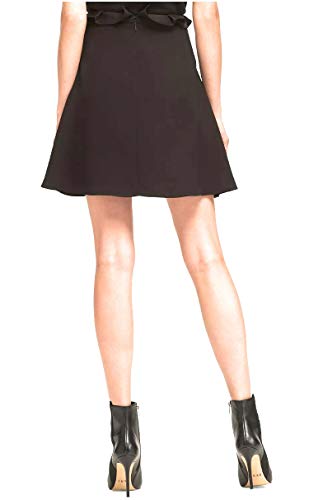 DKNY Womens Ribbon Tie A-Line Skirt2